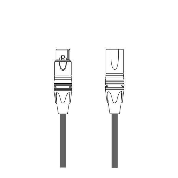 NEXT proaudio Signal Cable XLR 0.7m