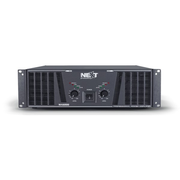 NEXT MA6000 Professional Power Amplifier 2x3000W - 2ohm