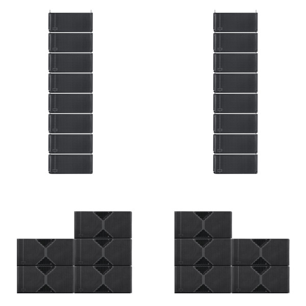 NEXT proaudio Line Array System LA210x 8x5