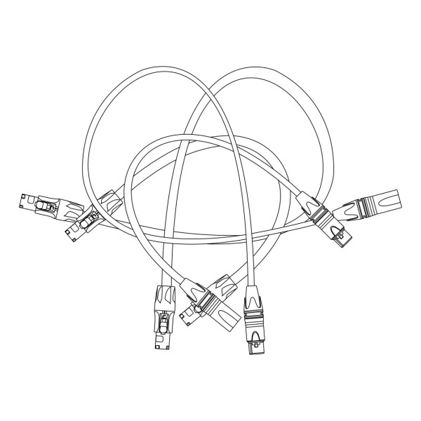 NEXT proaudio LA210x 6x4 CK Kabelkit