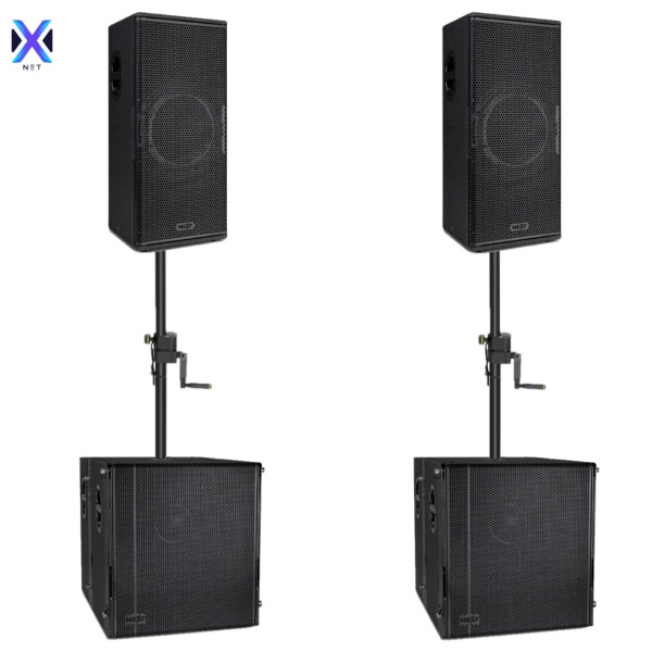 NEXT proaudio SP12 LAs118A PLUS 2.2 Club PA System